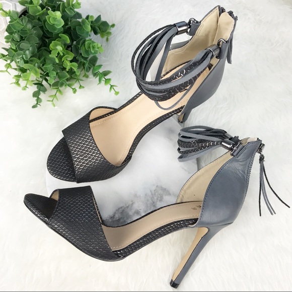 H&M Shoes - NEW H & M Heels Bracelet Style Ankle Strap Zipper